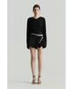 IROWOMEN Jovianne Ruffle Banding Shorts Iopom26108Bkx