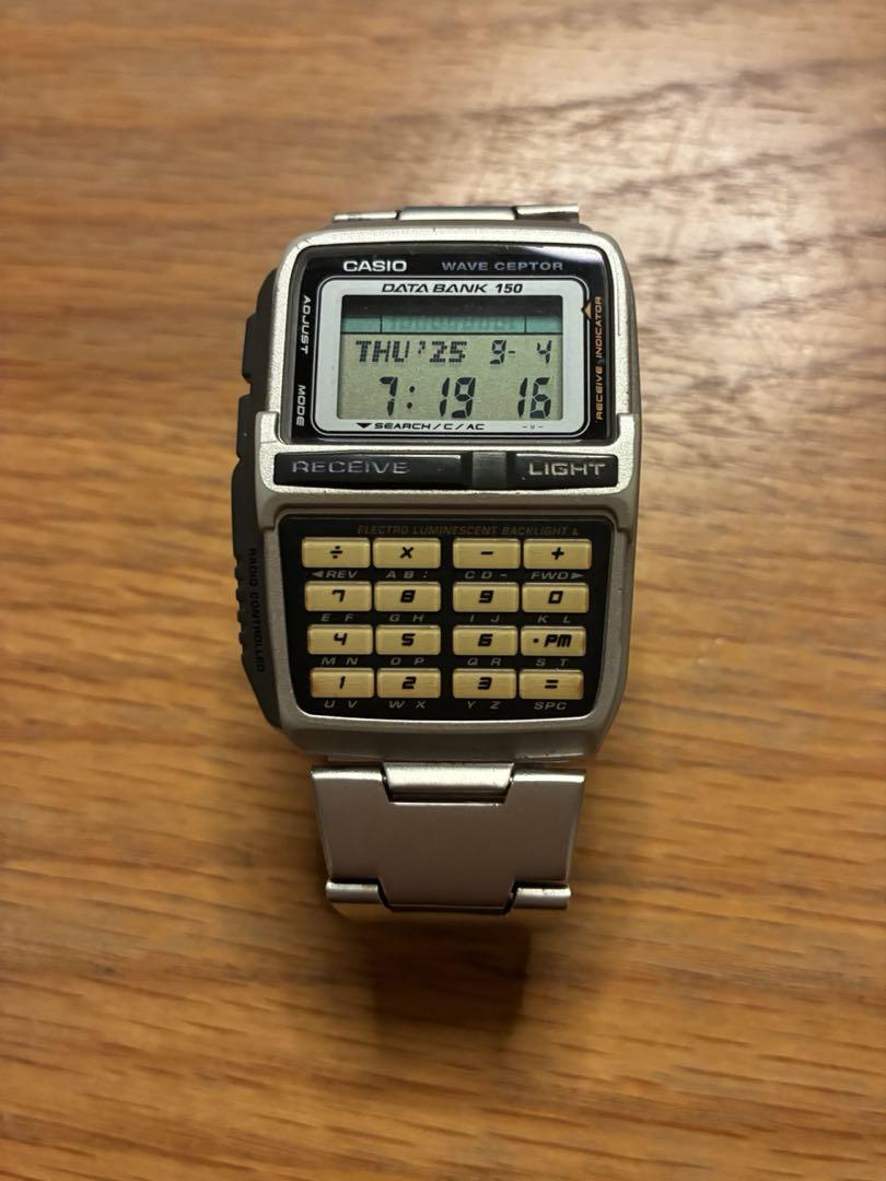 

[USED] CASIO Data Bank DBC-W151 Radio-Controlled Watch