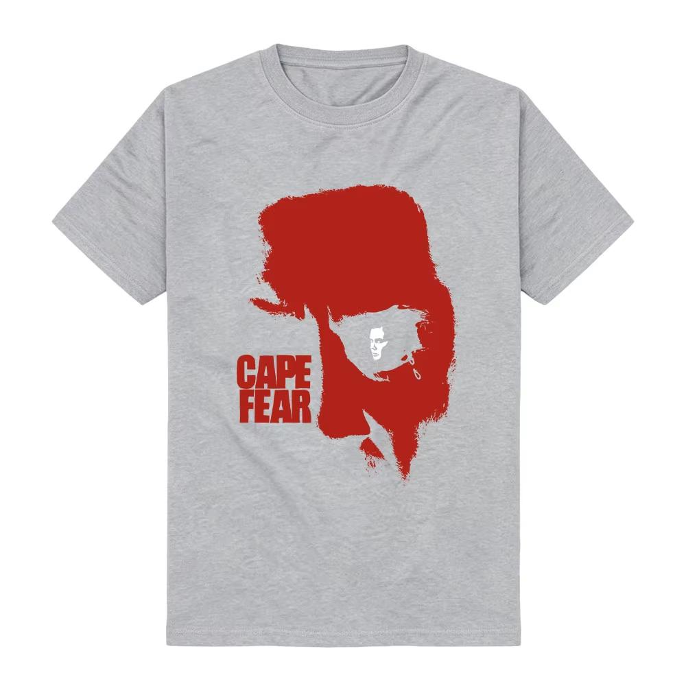 2026 Heiß TV-Serie Kap der Angst T-Shirt Sommer Baumwolle Lässig Damen_Herren T-Shirts Streetwear Unisex Kurzarm Y2K
