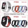 Silicone Strap For Samsung Galaxy Fit 3 TPU Replacement Bracelet For Fit3 Wristband Sports Frame Bumper Correa Accessories