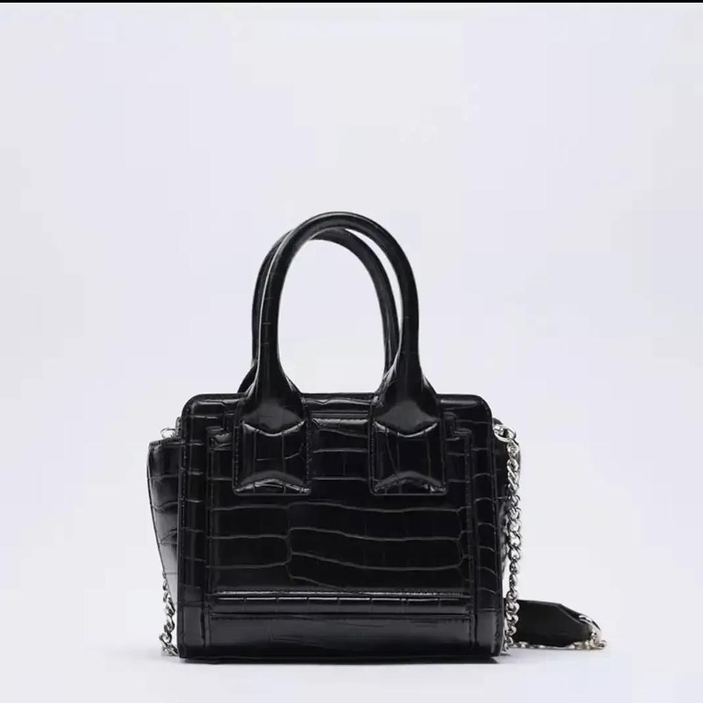 Fashion Crocodile Pattern Women's Small Handbag Brand Designer Ladies Square Shoulder Bag Luxury PU Leather Crossbody Bag Female