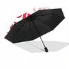 1pc Love Automatic Folding Umbrella - 8-Rib Automatic Open/Close, Large Canopy Birthday Festival Gift Yy251217101