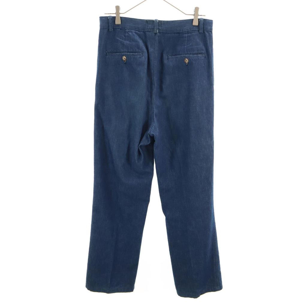 Kingsmood 80s USA Made Vintage 42 Talon Denim Pants W30 Wash Blue Jeans Men's Used