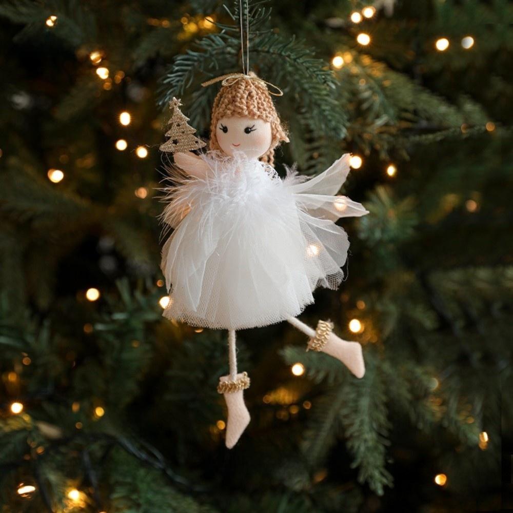 Small Pendant Plush Doll Pendant Plush Xmas Hanging Decorations Christmas Tree Pendant Home Decor