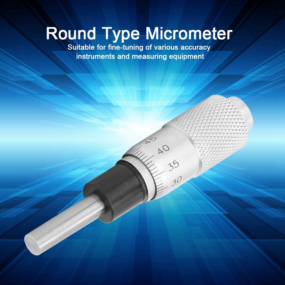 013mm Micrometer Flat Ball Head for Fine Tuning of Various Accuracy Instruments(Flat Head )