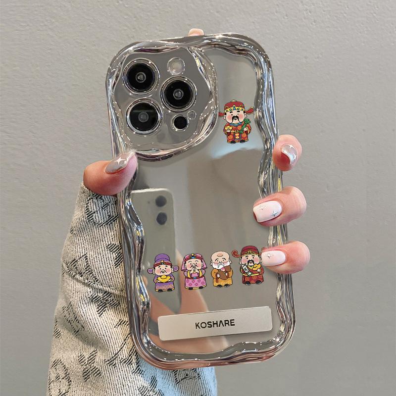 

Подходит для чехла для мобильного телефона Apple 15 Iphone14 Кронштейн Пять богов 13/12 Посеребренный 11 Полное покрытие Противоударный 7/8 Мягкий iPhone 6s Plus