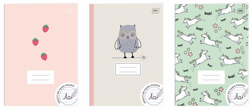Interdruk A4 notebook 32 sheets Colorful pattern with lines, perfect for