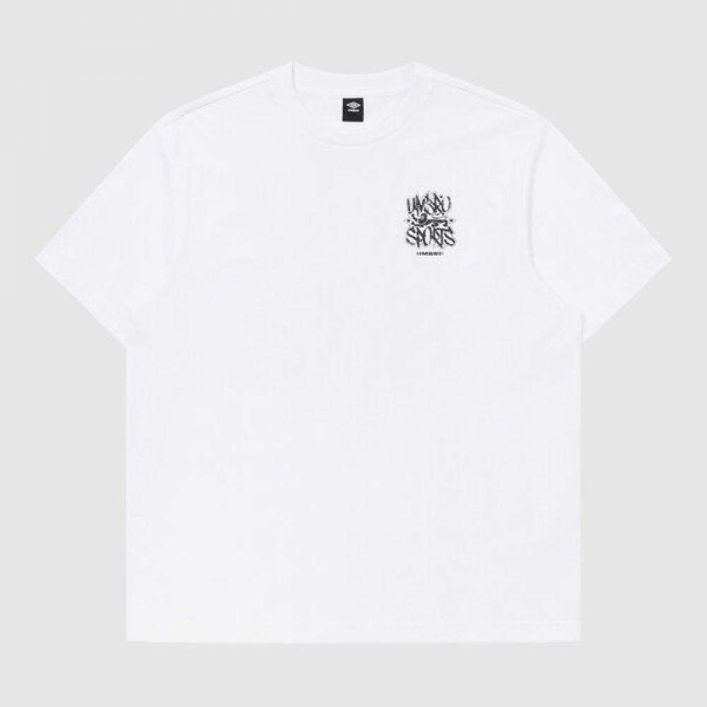 Umbro ShorT Sleeve T shirT concreTe Bloom leTTering graffiTi Ur211crs57