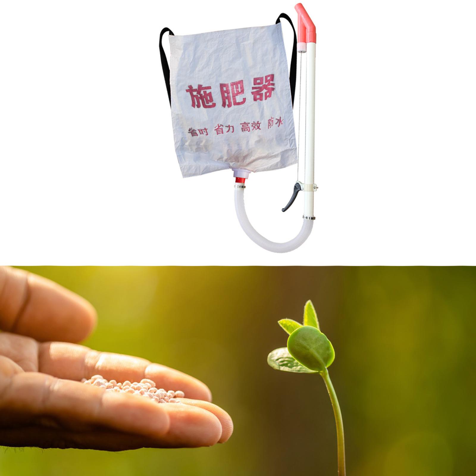 

Back Carrying Woven Bag Manual Fertilizer Spreader for Agricultural Use Lightweight 10 kg Capacity