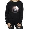 Marvel Womens/Ladies Captain America Shield Shiny Sweatshirt