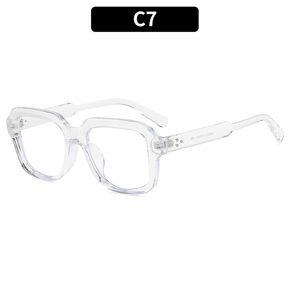 Women's eyewear, men's and women's fashion square oversized glasses