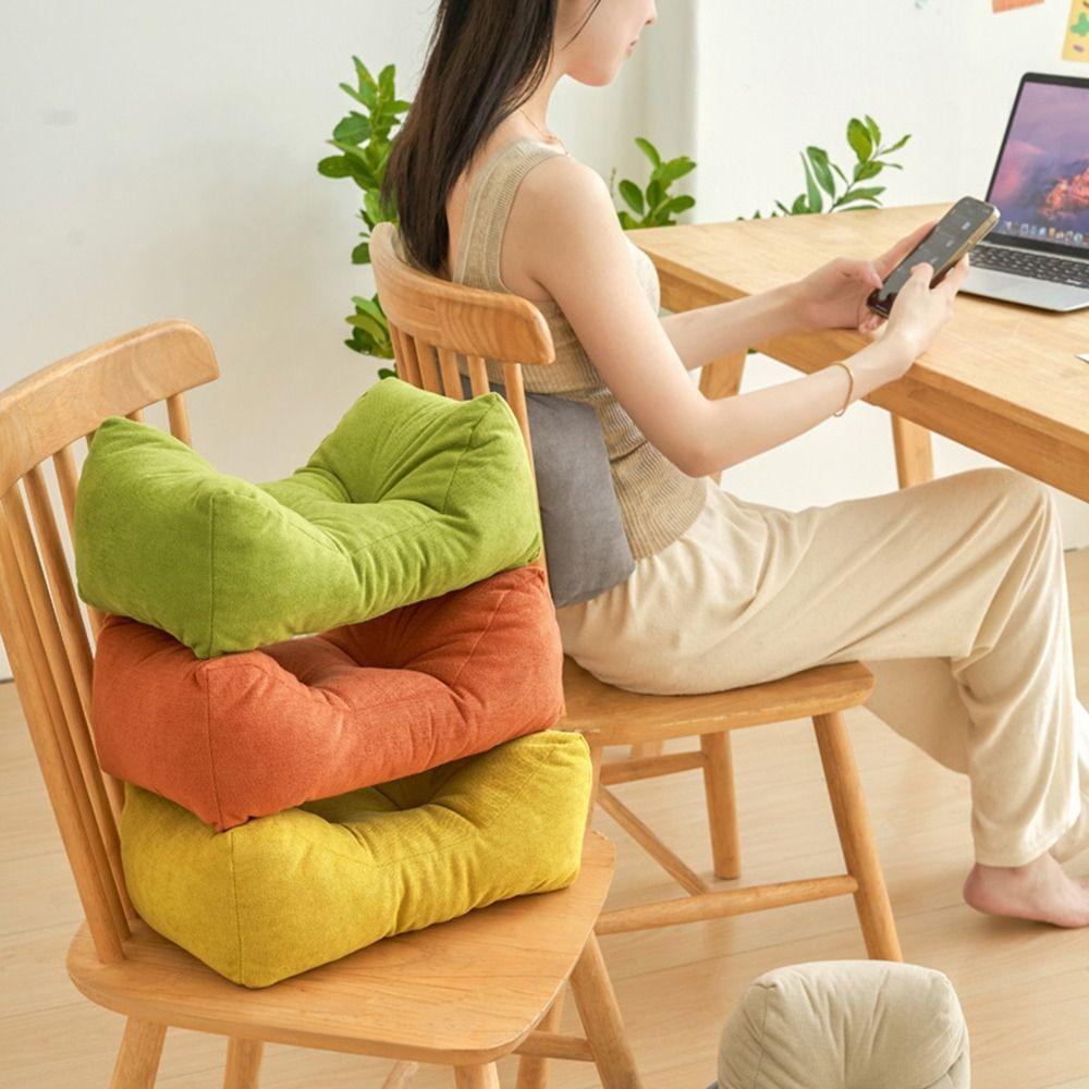 Comfortable Ergonomic Back Pillow Soft Sleeping Neck Pillow Waist Support Pillows  for Car Seat Bed