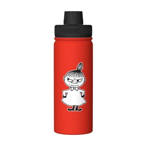 

Moomin Water Bottle, 530ml Large Capacity, Vacuum Insulated, Insulated, Hot & Cold, Sports Bottle, Direct Drinking, Double-Walled, Wide Mouth, Stainle