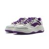 Li Ning Future Flow Versatile Retro Skate Shoes Women Sneakers White Purple Green AGCU016-4