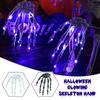 Halloween LED Decorative Lights Skeleton Hand Ghost Claw Ghost Festival Copper Wire Light String Horror Atmosphere Light