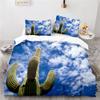 Desert Cactus Landscape Printed Bedding Set 3d Duvet Cover Sets Pillowcases Adult Children Twin Full Queen King Size Bedclothes