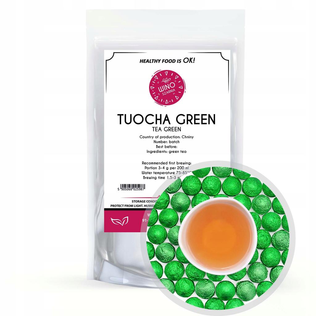 Herbata zielona prasowana TUOCHA Zielona - 50g