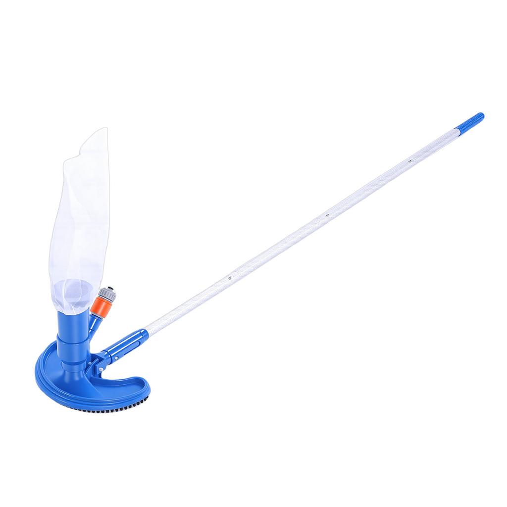 Pool Vacuum Jet Cleaner Labor Saving Portable Underwater Cleaner with 4 Section Pole for Swimming Pool Hot Tub Fountain