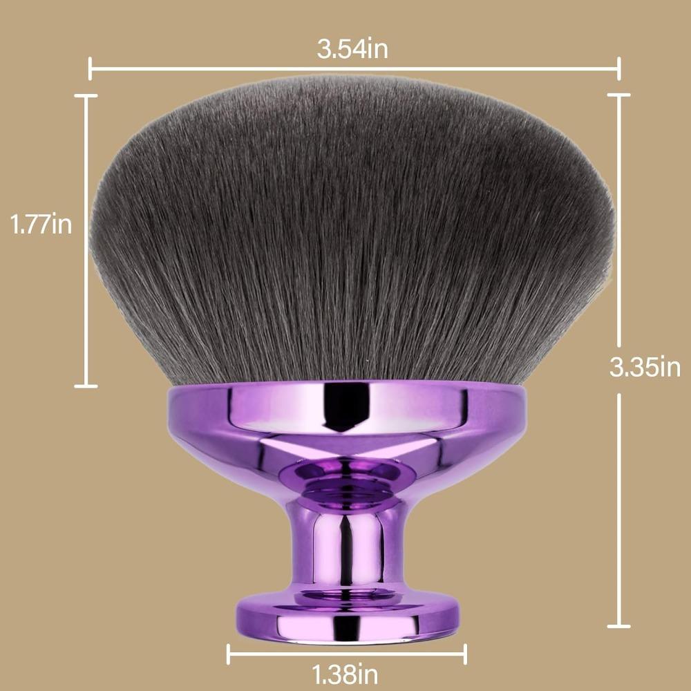 Oversized Kabuki Body Brush for Self Tanner Application Flawless Bronzer Blending Tool Large Face Body Foundation Brush