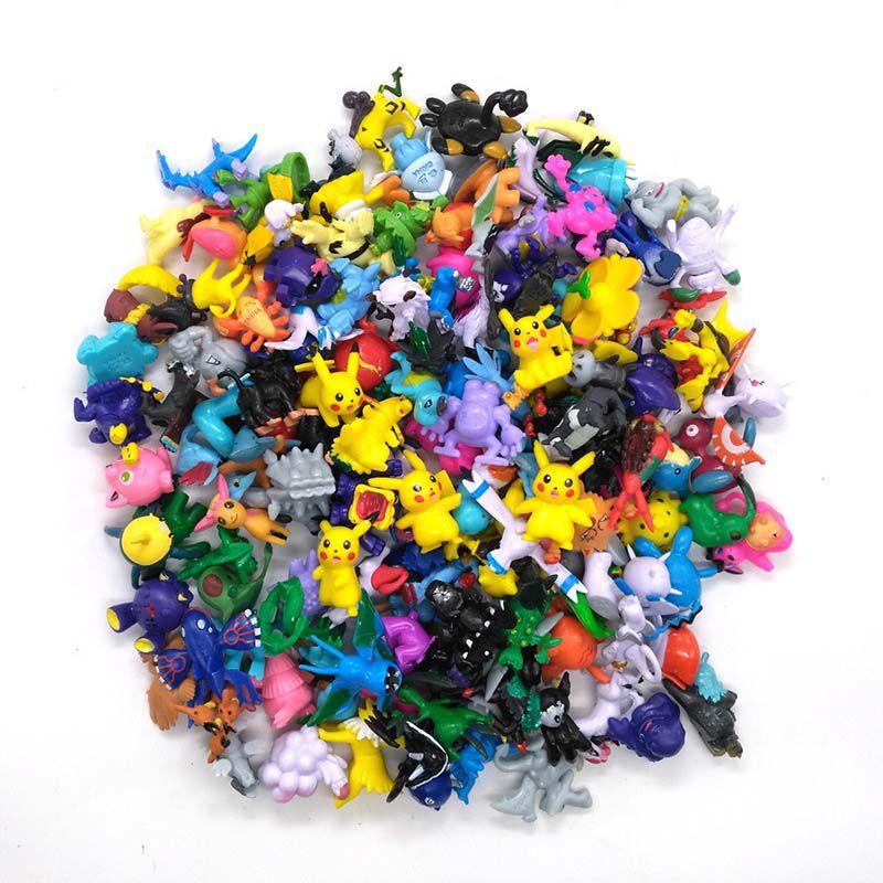 144pcs Pokemon Action Figures Collection Toy Anime Kids Toy Gift