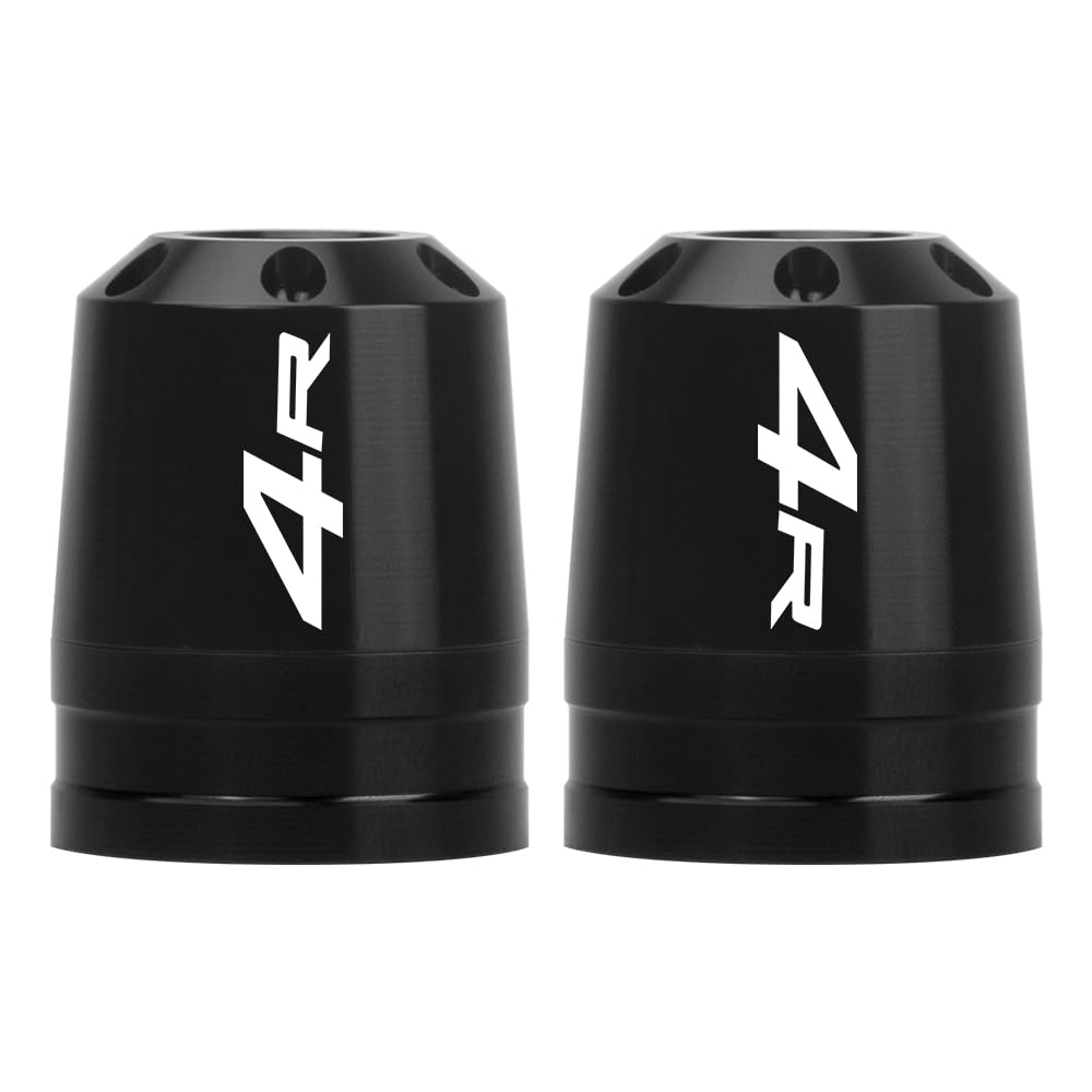 MotHeart Motorcycle Bar End Slider Compatible with Ninja ZX-4RR 2023-2025 чёрный