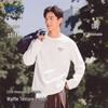 Warrior Men's Long Sleeve Waffle Knit Crew Neck T-Shirt