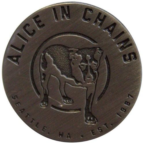 Alice In Chains Three Legged Dog Badge