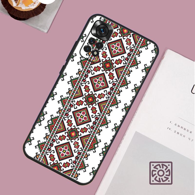 Ukrainian Pattern Phone Case For Redmi Note 13 Pro 12 11 10 9 8 Pro 9S 10S 11S 12S 10A 9C 10C 12C 13C Cover