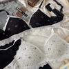 Female Summer Thin Style No Underwire Gathers Up The Support Prevent Droop Small Chest Gathers To Adjust The Underwear
