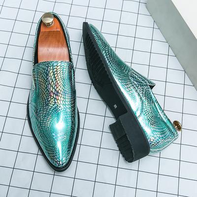 Mode Heißverkauf Bankett Formelle Schuhe Europa Amerika Spitz Herren Slipper Weiche Sohlen Lässiger Stil Luxuriöse Herren Business Schuhe