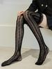 Lolita Knee High Socks Women Stockings Sexy Lace Bow Long Socks Thigh High Stockings Sweet Girls Kawaii Stockings
