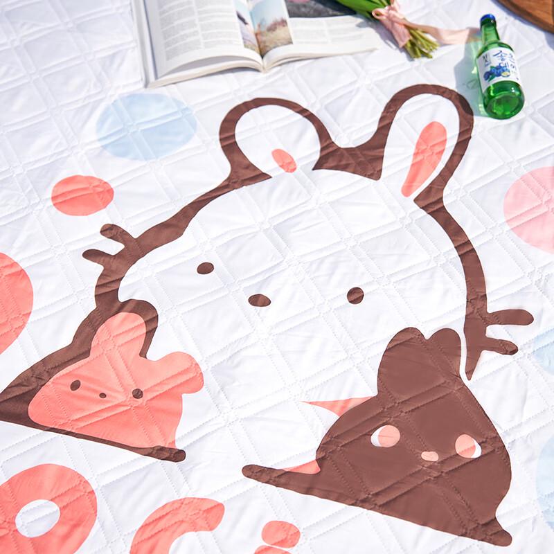 Suncojia Ding Ding Rabbit Picnic Mat