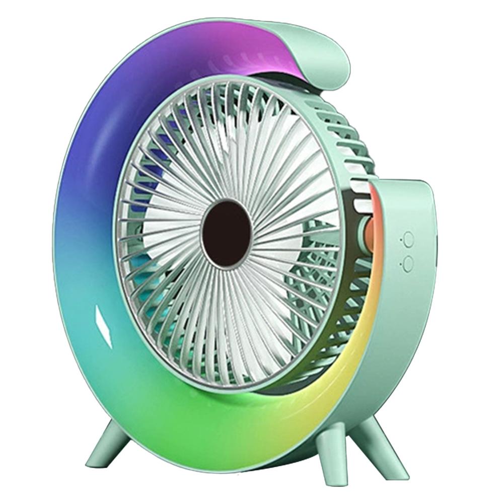USB Rechargeable Mini Fan Featuring Adjustable Tilt and Silent Operation Perfect for Desktops and Outdoor Activities