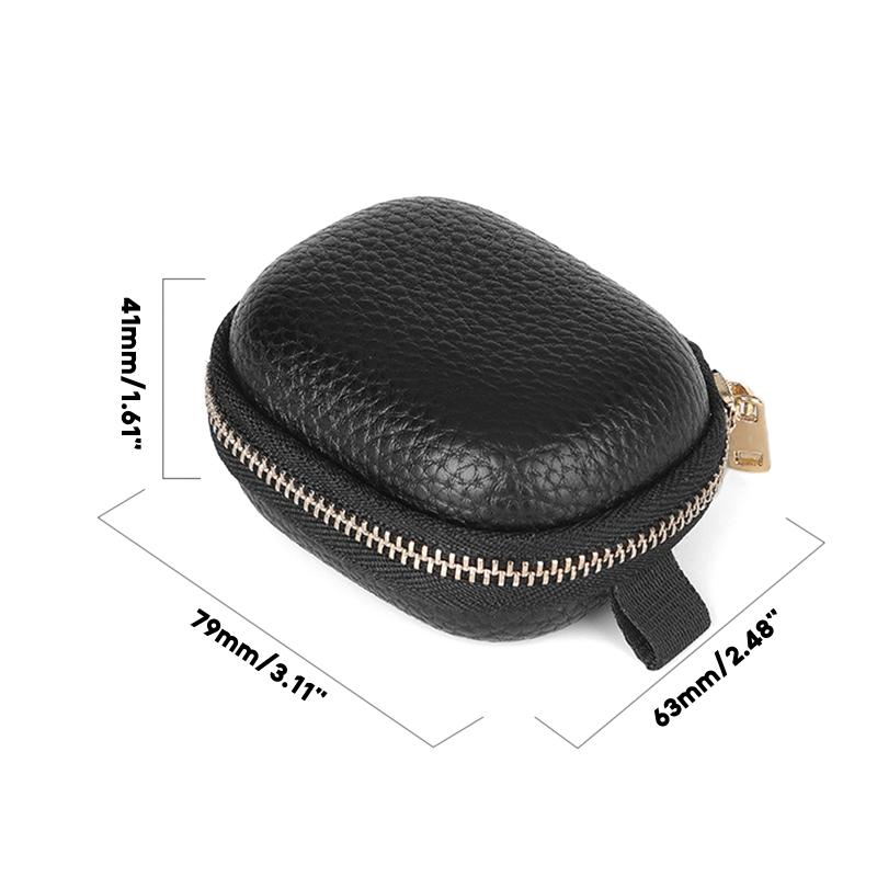 Portable Fingertip Pulse Oximeter Case Zipper Storage Box EVA-Hard Shell-Carrying Bag Protective Bag Organizer Box Cover