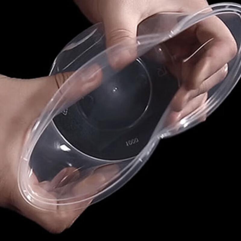 Disposable Round Transparent Takeaway Containers