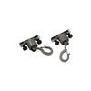 Takasho Sunshade Mounting Hooks, Adjustable Type, Set of 2, Bronze, for Window Sashes, Adjustable Height, 2kg Load Capacity, Nylon Resin, Stainless