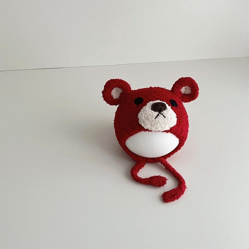 2023 NEU Mütze Babymütze Niedliche Bärenhaube Mode Winter Warme Mütze für Baby Kinder Neugeborenen Junge Mädchen 5-36 Monate