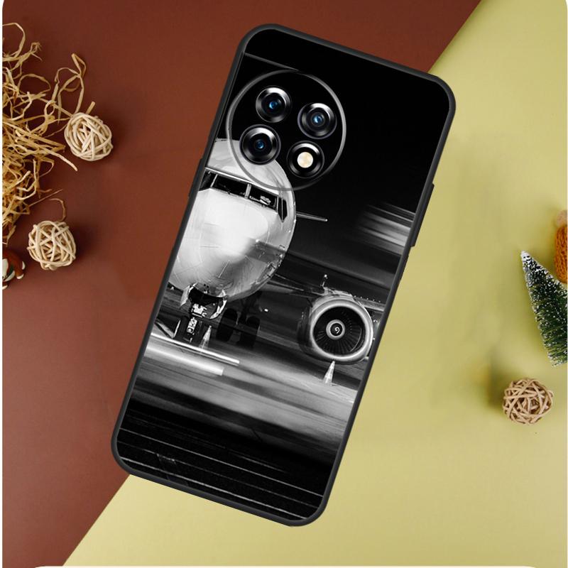 Aircraft Airplane Fly Travel For OnePlus 13 13R 12 12R 11 9 10 Pro 8T 9RT 10T 10R N20 N30 Nord CE 2 3 4 Lite Phone Case