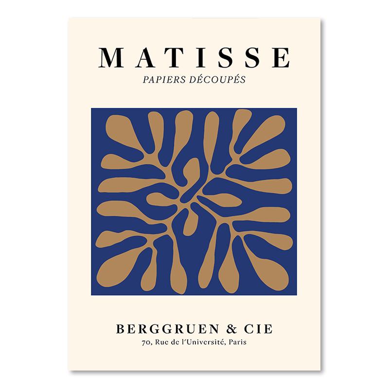 Retro Matisse Canvas Painting Abstract Nordic Girl Coral William Posters Living Room Wall Art Prints Pictures For Home Decor