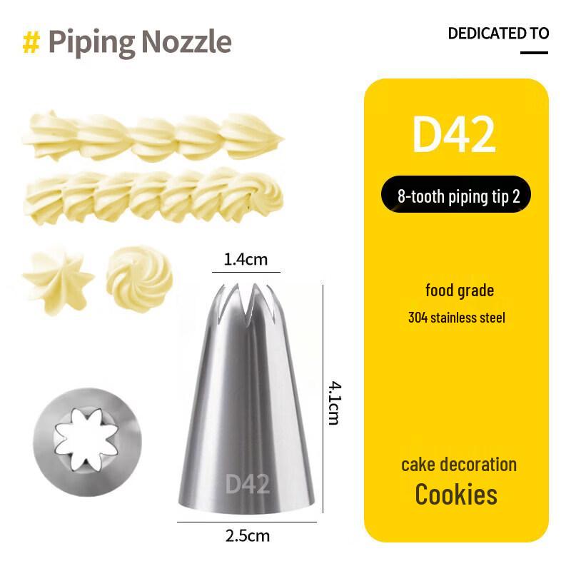Star Piping Nozzle Baking Tool Set