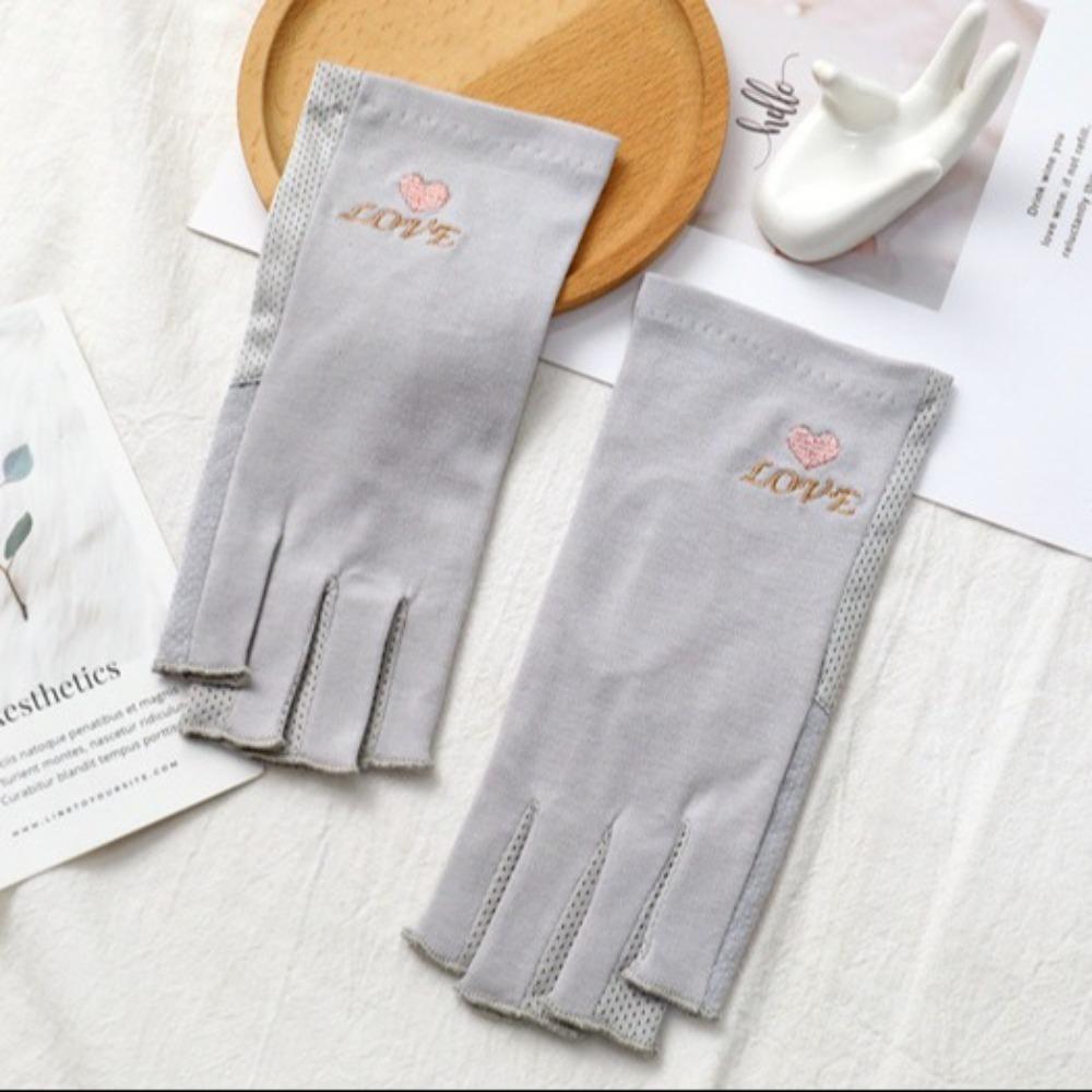 Fingerless Gloves UV Gloves for Nails Nail Art Tools UV Protection Gloves  Manicure