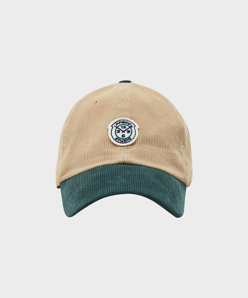 FFEFF STUDIO Signature Wappen Two-Tone Ball Cap (Dark Green)