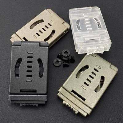 1ks Rýchloupínací Multifunkčný Páskový Klip Zadný Klip pre Kydexové Puzdro Puzdro Nástroj Nôž Baterka Pochva