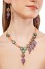 Handmade Terracotta Jewelry Set: Dangle Necklace & Earrings