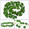 12 Pcs 2M Artificial Hanging Vine Plant Leaves Plastic Home Garden Wall Wedding Decoration