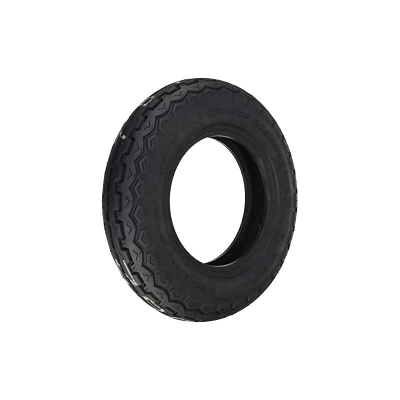 DUNLOP TT100 Motorcycle Tire, Front and Rear Use, 3.50-8 (4PR) 46J, Tube Type (WT), 256289, for Two-Wheeler Motorcycles