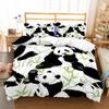 3D Editorial Leopard Duvet Cover Set Uk Single Double Queen Us Twin Full King Size Animal Bed Linen Set