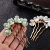 Hair Headwear For Women For Girls Hair Accessories U Shaped Hairpin Hair Fork Flowers Hair Stick