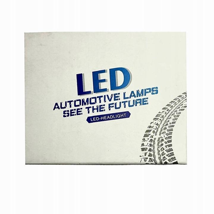 Żarówki Led H7 Homologacja 80W 20000Lm 6500K 1000% Canbus Mocne 2 Szt.