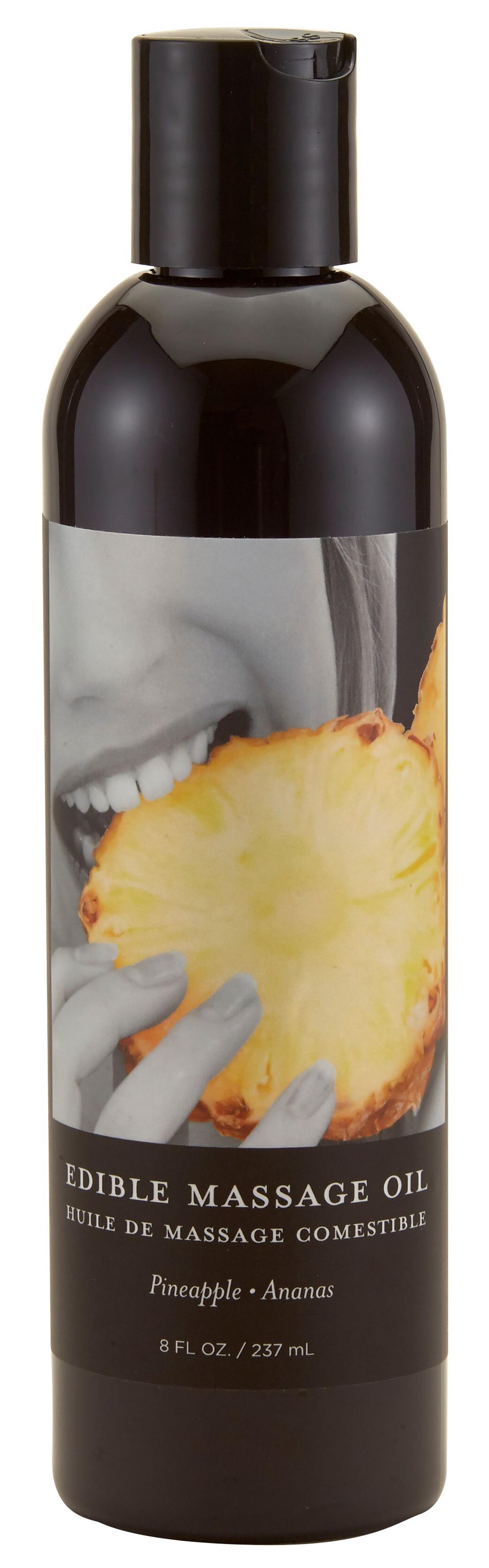 

Edible massage oil Pineapple 237ml TU прозрачный